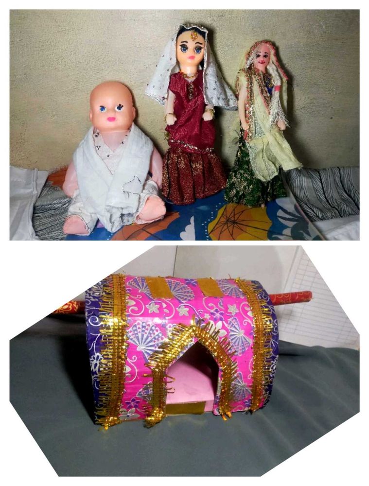 Set of Wedding Dolls With DOLI combo Pack