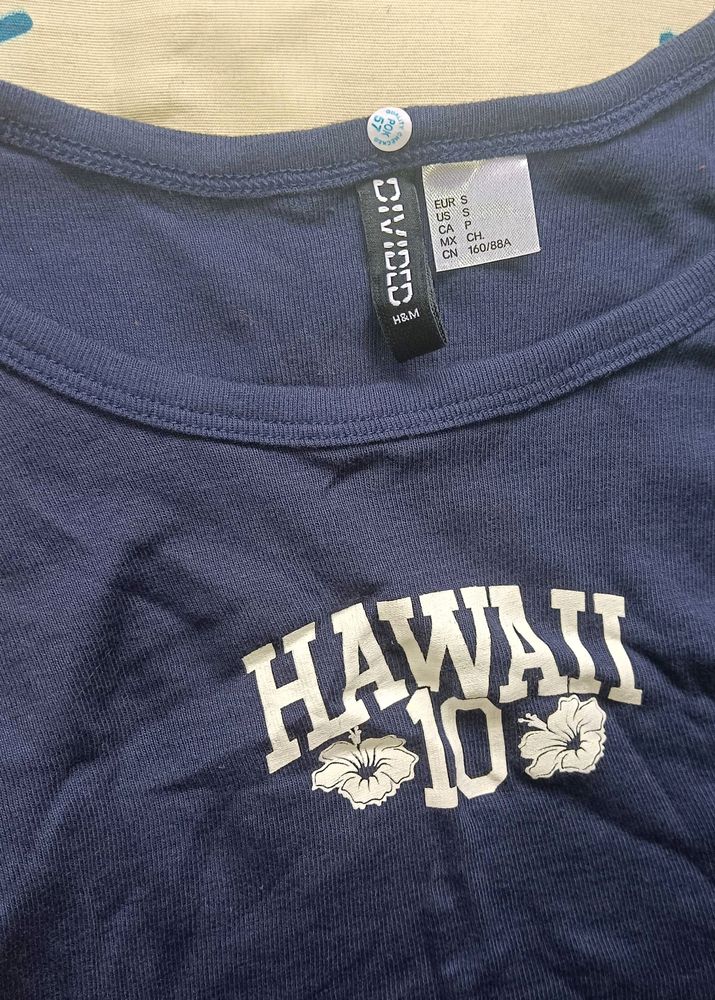 🎉Sale🎉 H &amp; M Divided Tank Crop Top