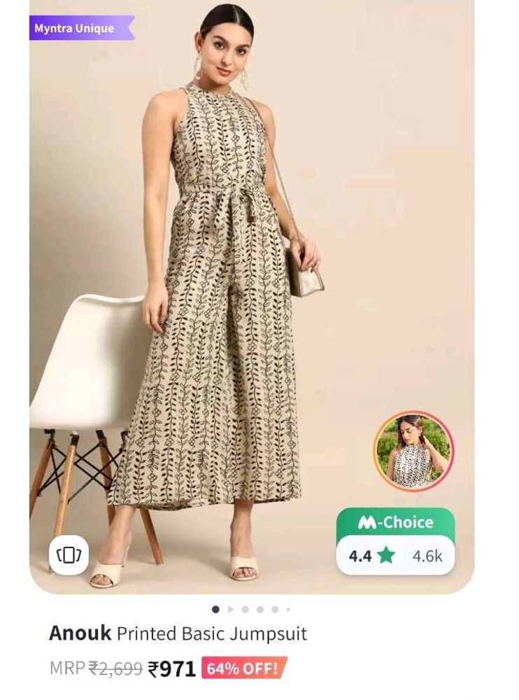 Anouk Printed Jumpsuit