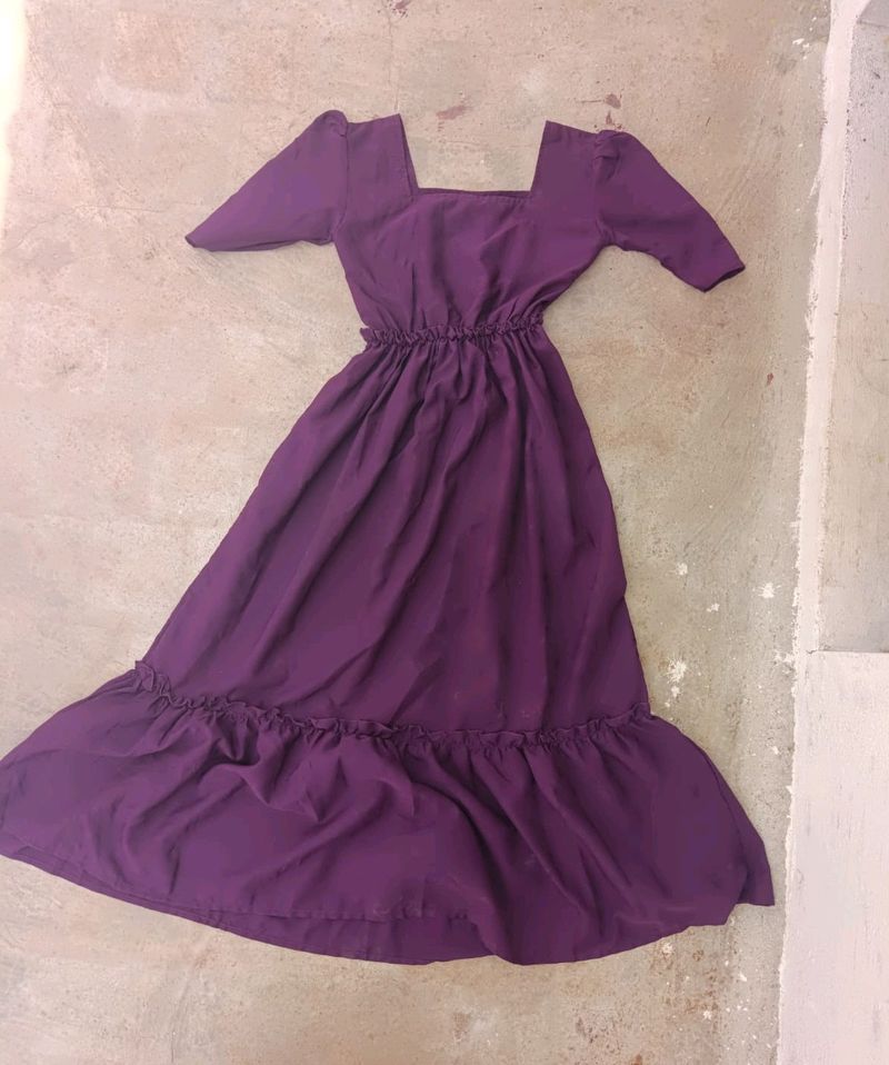 Zoya Brand Ruffle Maxi S Size 💜