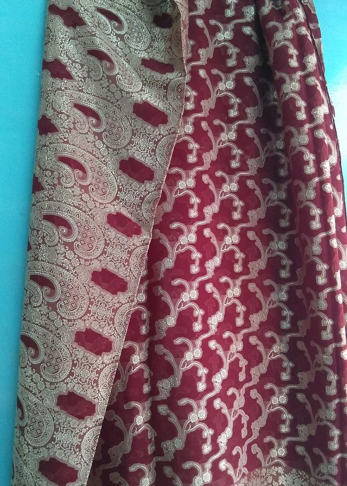 Maroon Exclusive Saree