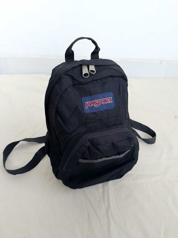 Jansport Black Mini Backpack