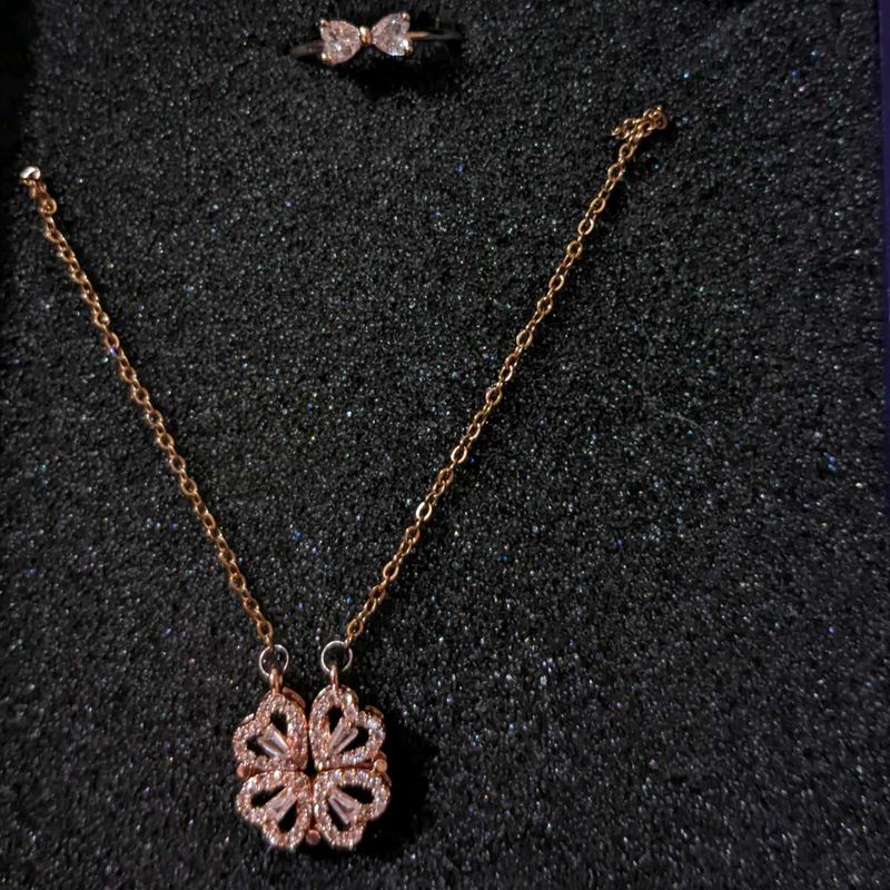 Rose Gold Colour Pendant