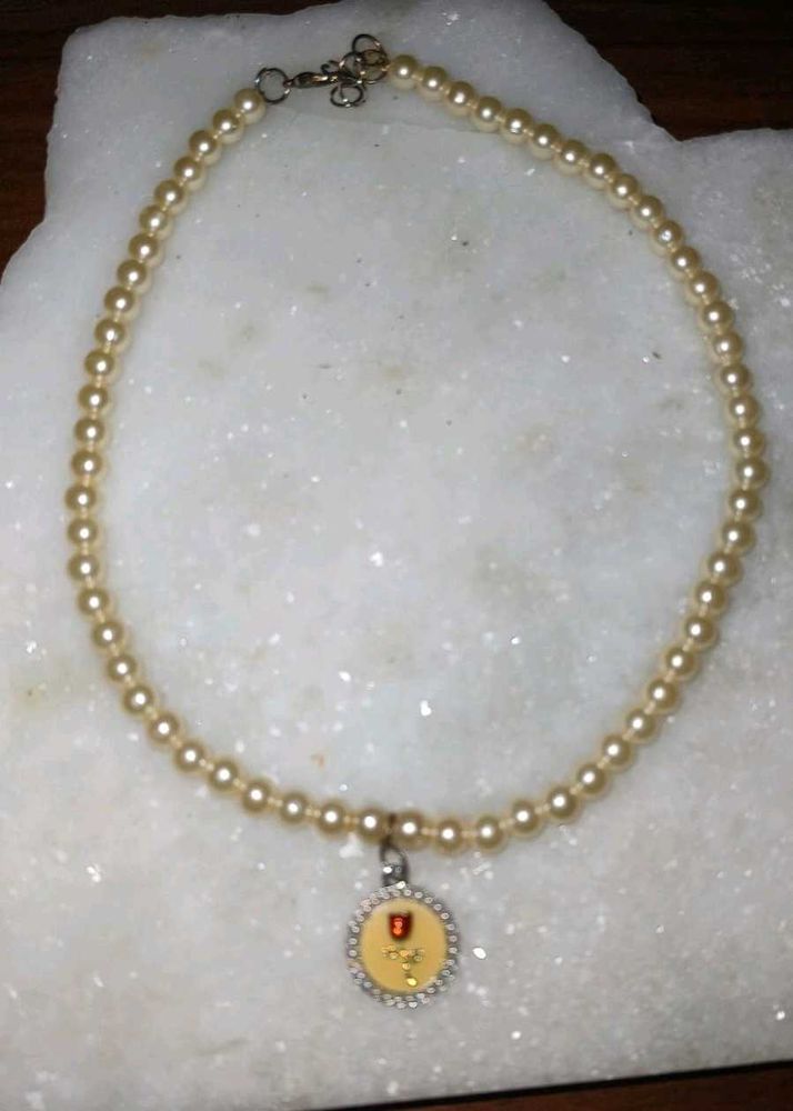 combo: beaded necklace, chain and bracelet