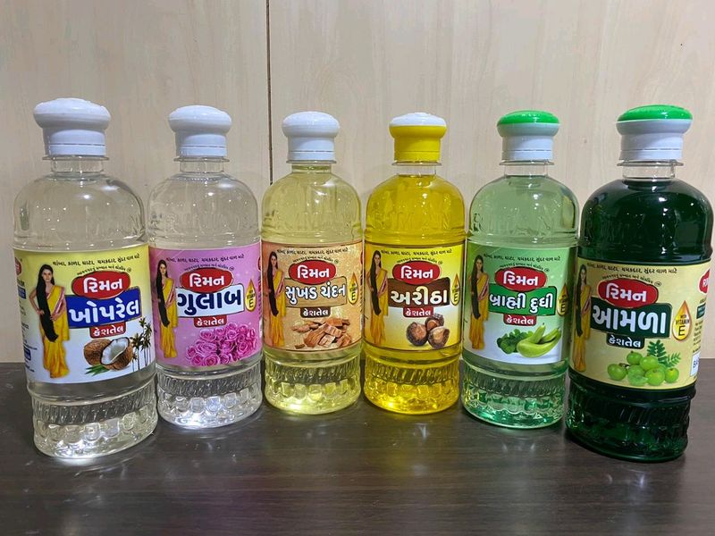 Riman hair oil 500gm Thick and shiny hirNon sticky &amp;free Flowing hairSmooth &amp; Bouncy HairThe  Classic Fragrance