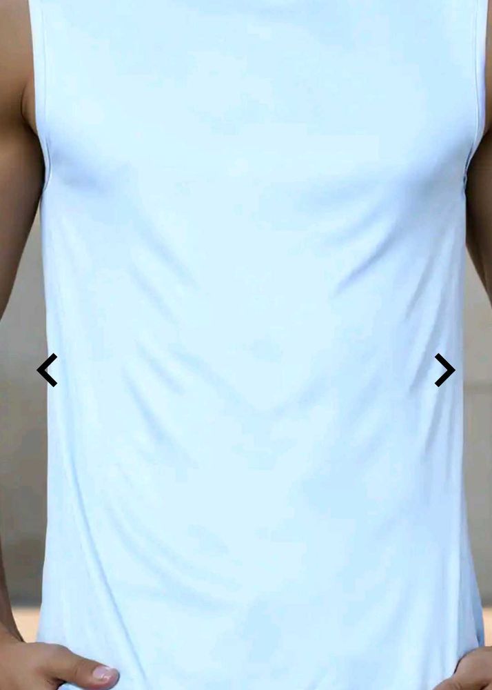 Men&#39;s White Tank Top
