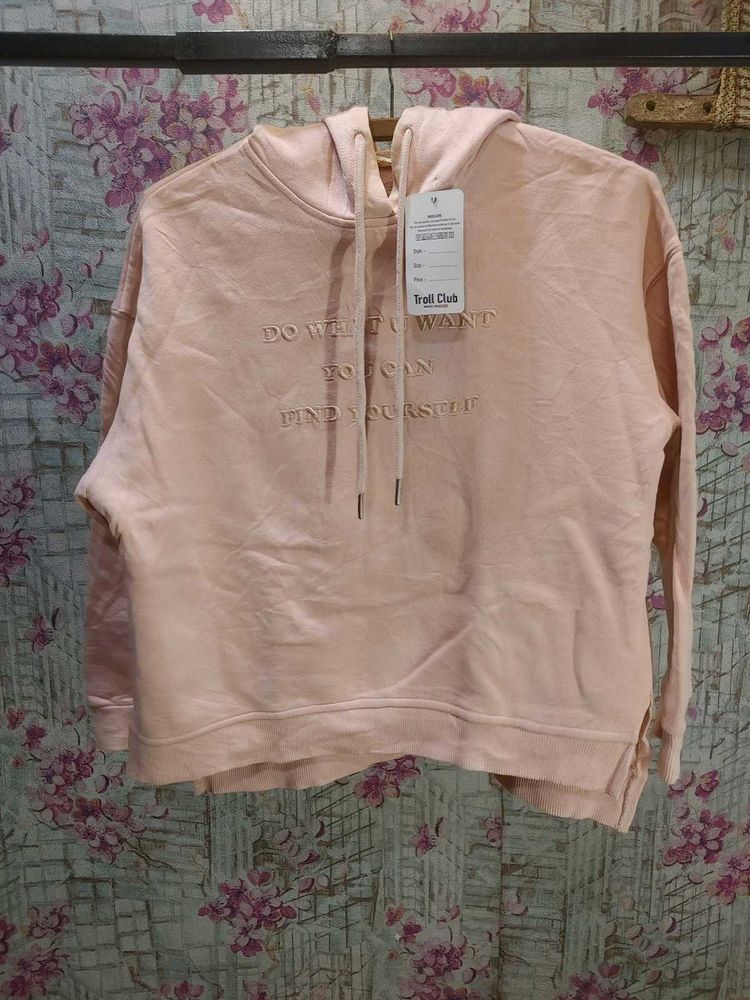 Troll Club Peach Hoodie