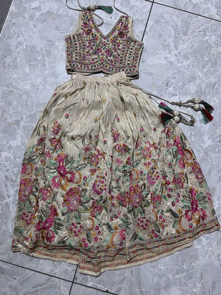 Floral Embroidered Lehenga Choli