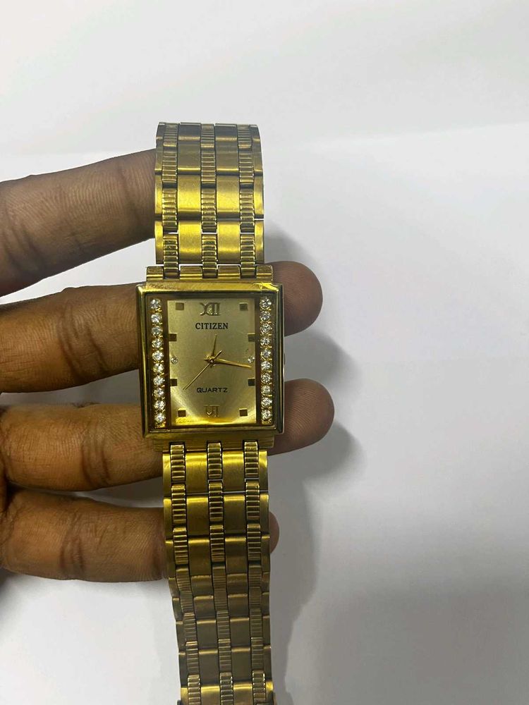 Citizen Quartz Gold-Tone Watch