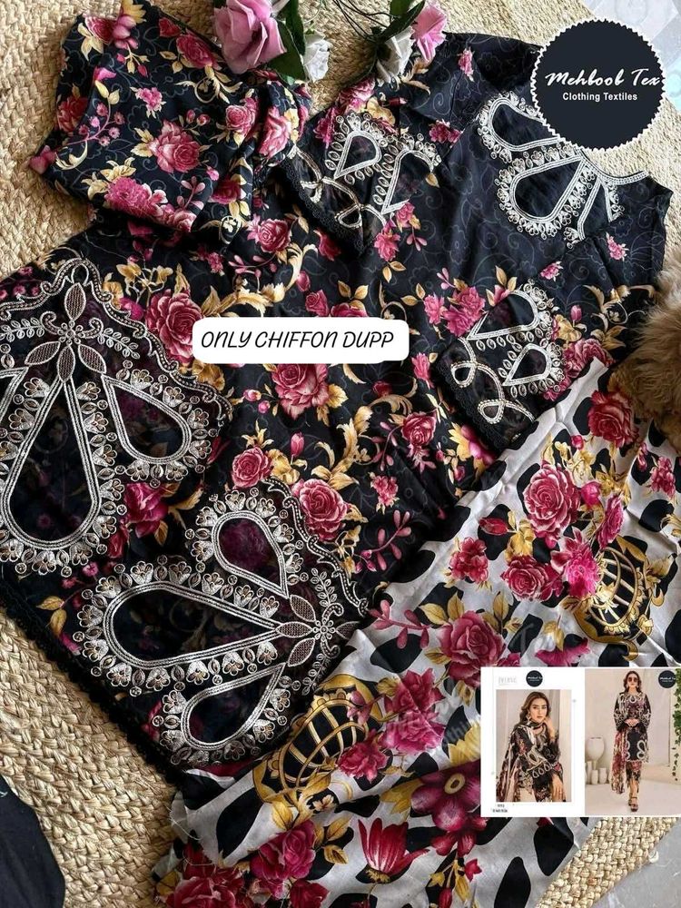 Floral Pakistani Dress