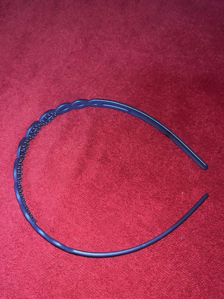 Blue Braided Headband