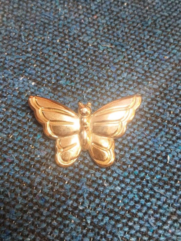 Beautiful Butterfly Saree Clip