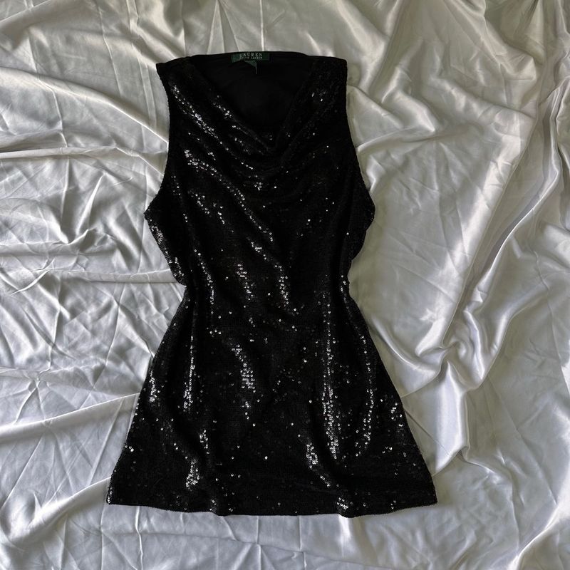 Ralph Lauren Sequin Top