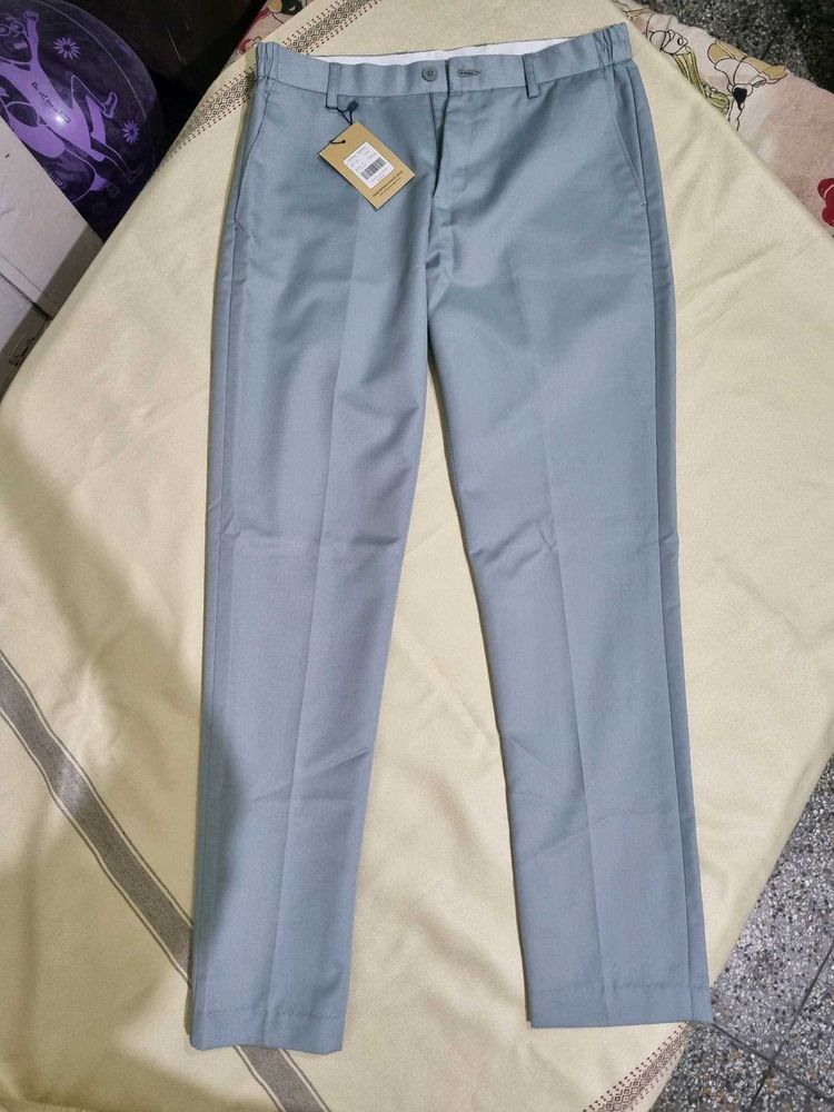 New Straight Formal Grey Trousers Women