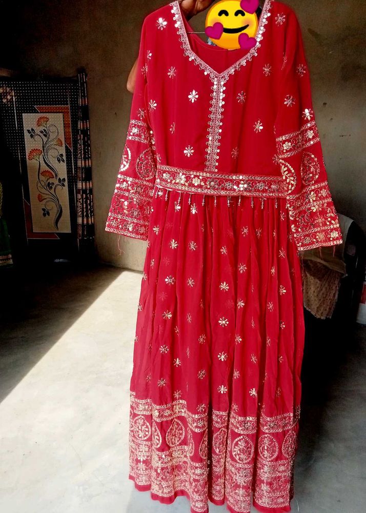 Pink Gown.1hours Wear Kiya Srif