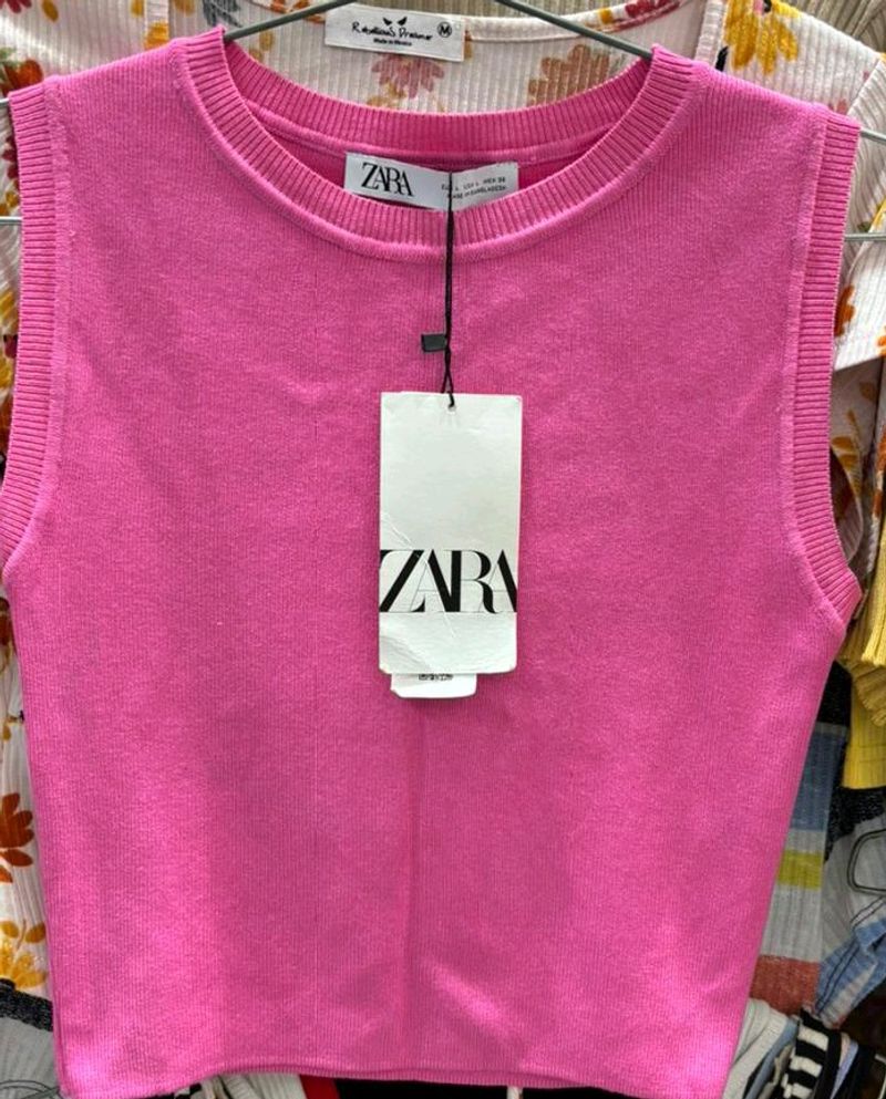 Zara Rose Pink Top