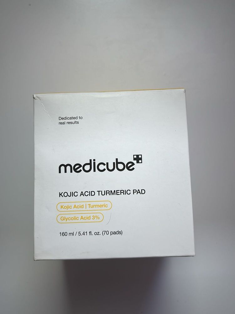 Medicube Kojic Acid Turmeric Pad
