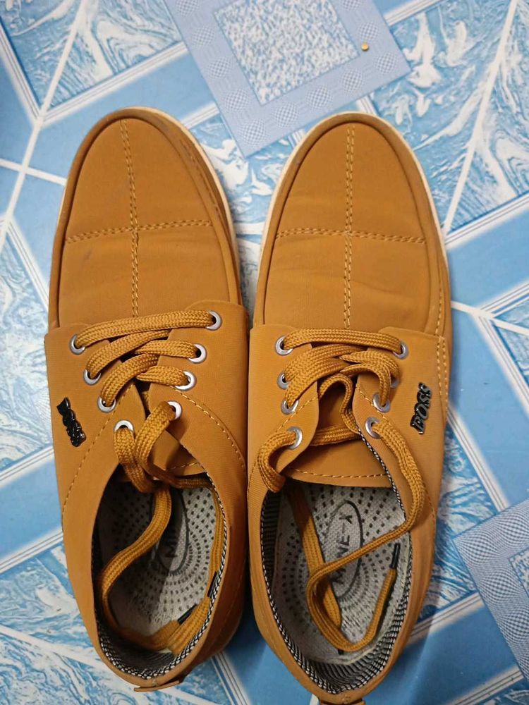 Casual Tan Shoes