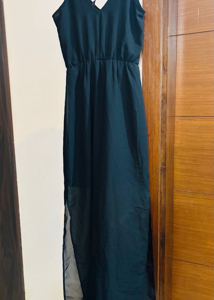 Elegant Black Maxi Dress