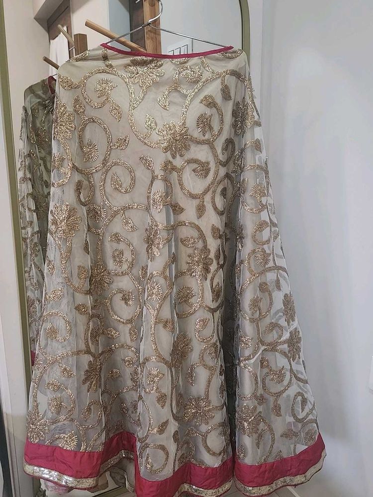 Heavy Embroidered Lehenga Skirt