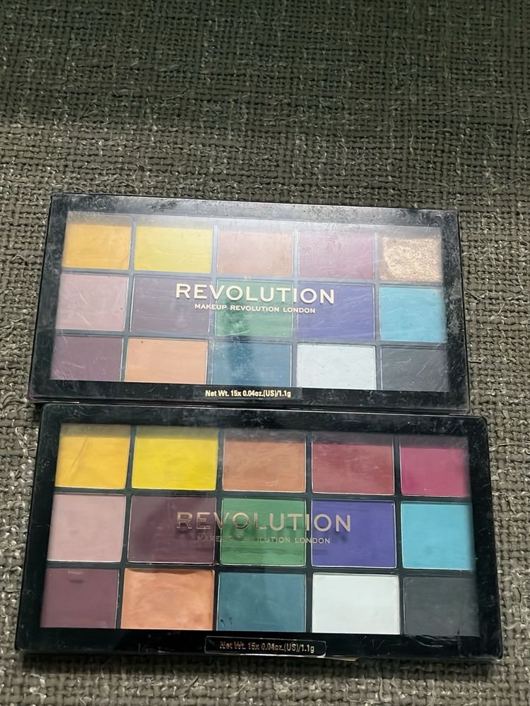 Revolution Eyeshadow Palettes