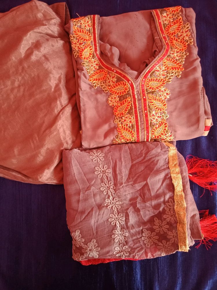 Patiyala Suit Salwar Kameez With Dupatta XL Size
