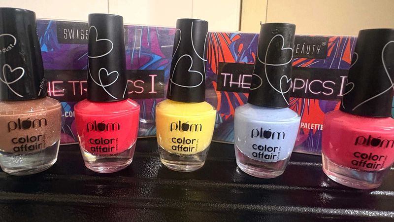 Plum Color Affair Nail Polish Set