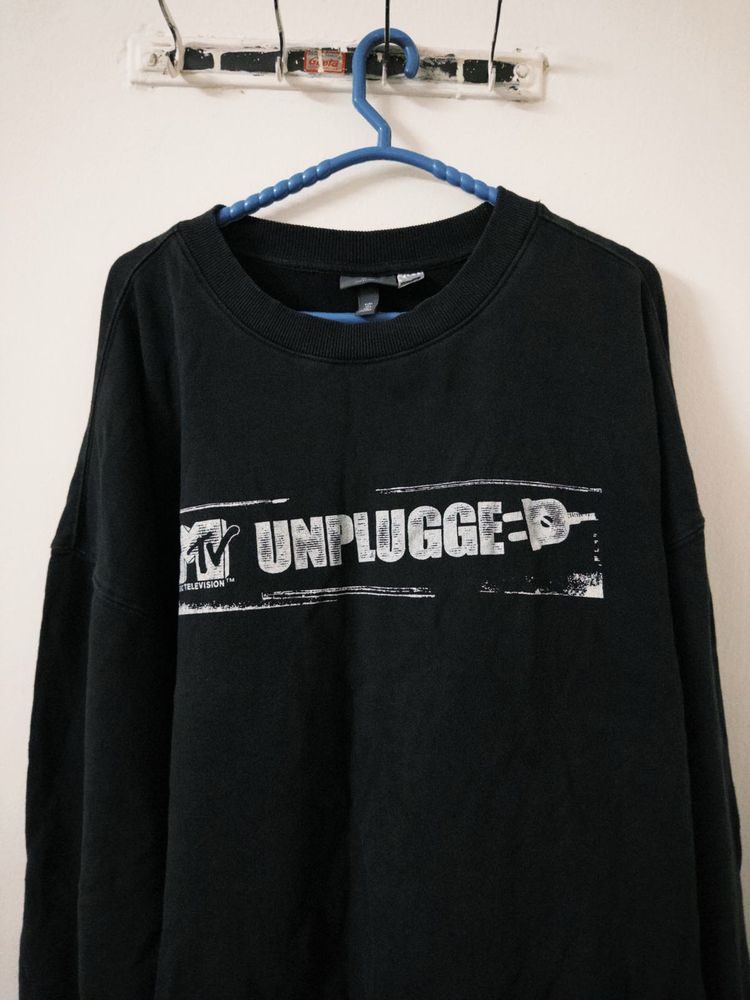 Its A Mtv Unplugged Sweatshirt By H&amp;M