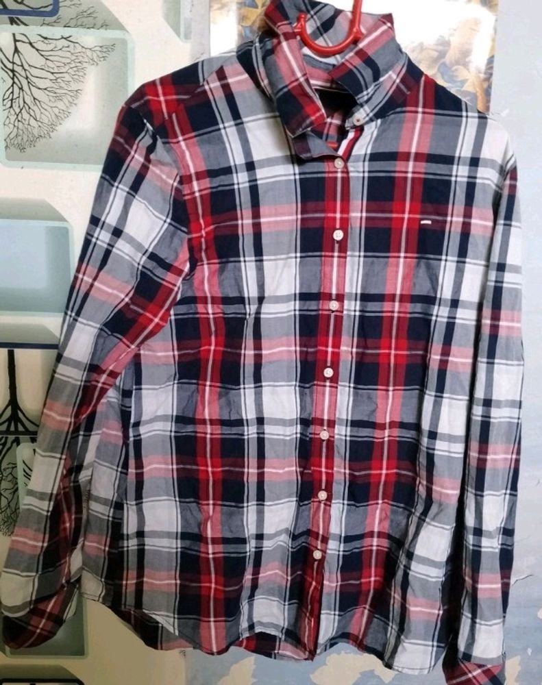 Coupe Decontractee Men&#39;s Check Shirt
