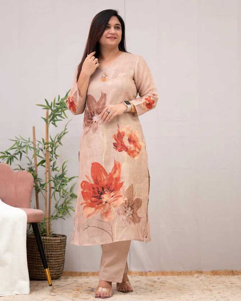 Floral Kurta With Pant set