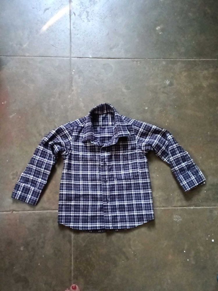 Boys Plaid Shirt