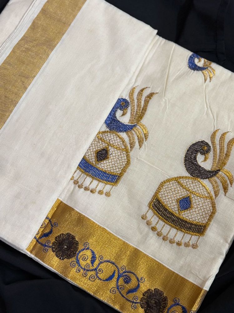KERALA SET SAREE/ONAM SAREE🦢