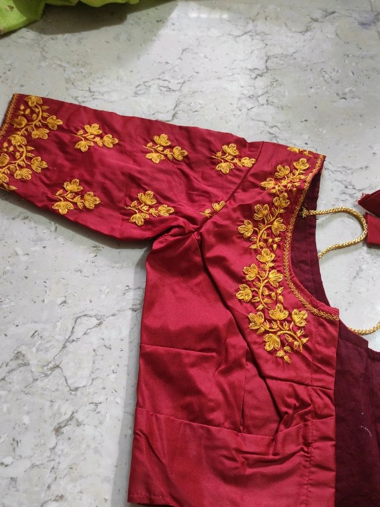 Computer Embroidery Blouse