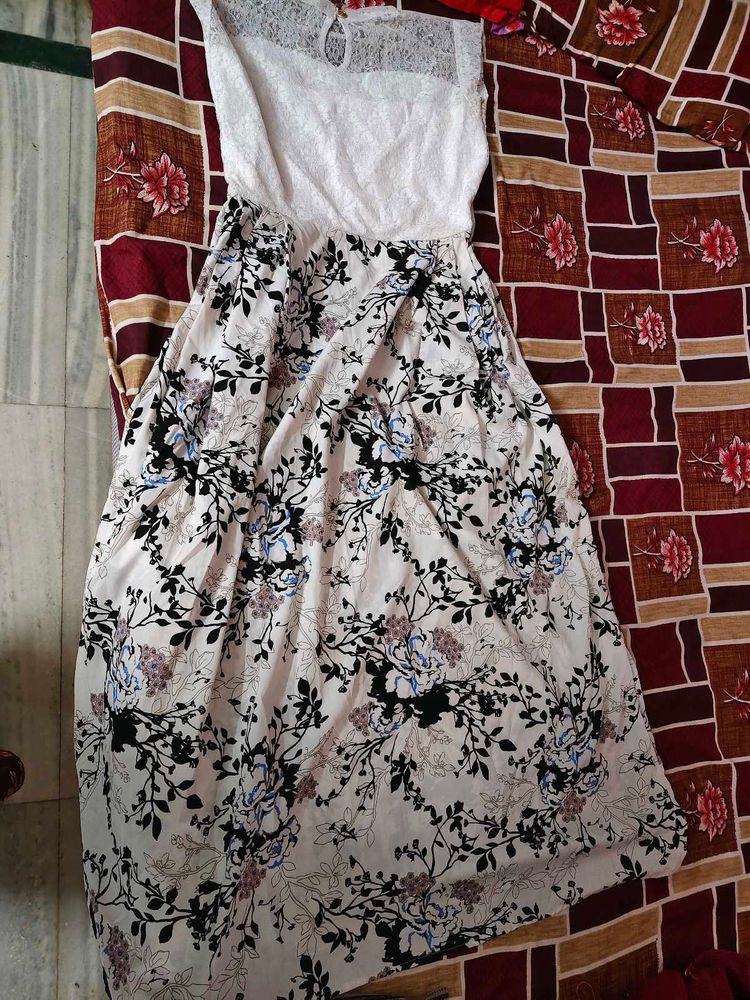 Floral Print Maxi Dress