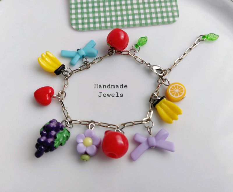 Fruit Charm Bracelet