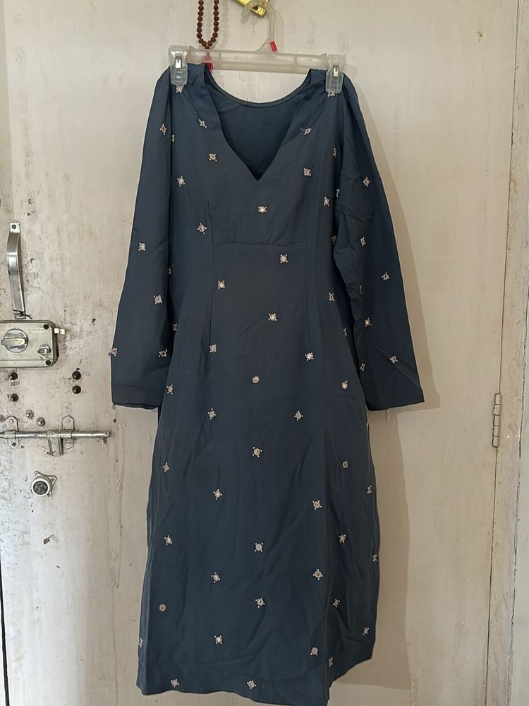 V Neck Kurti