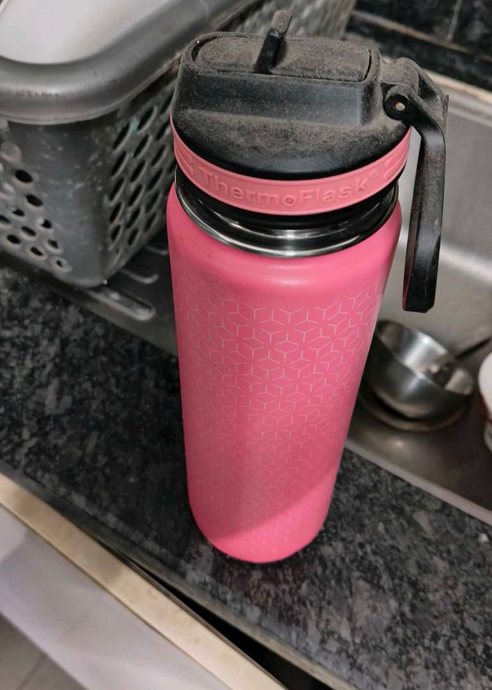 ThermoFlask Water Bottle - Pink
