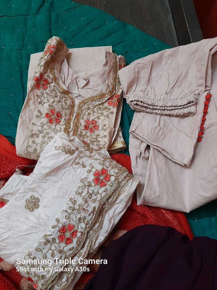 Duppta Heavy Dress