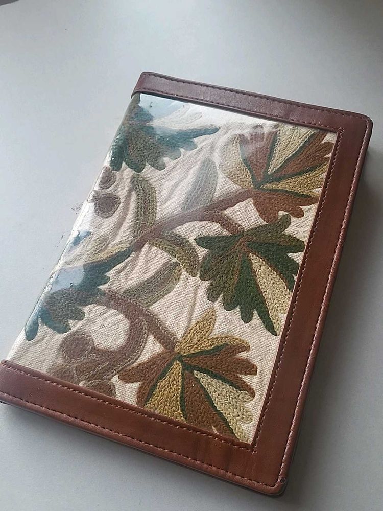 Embroidered Personal Diary