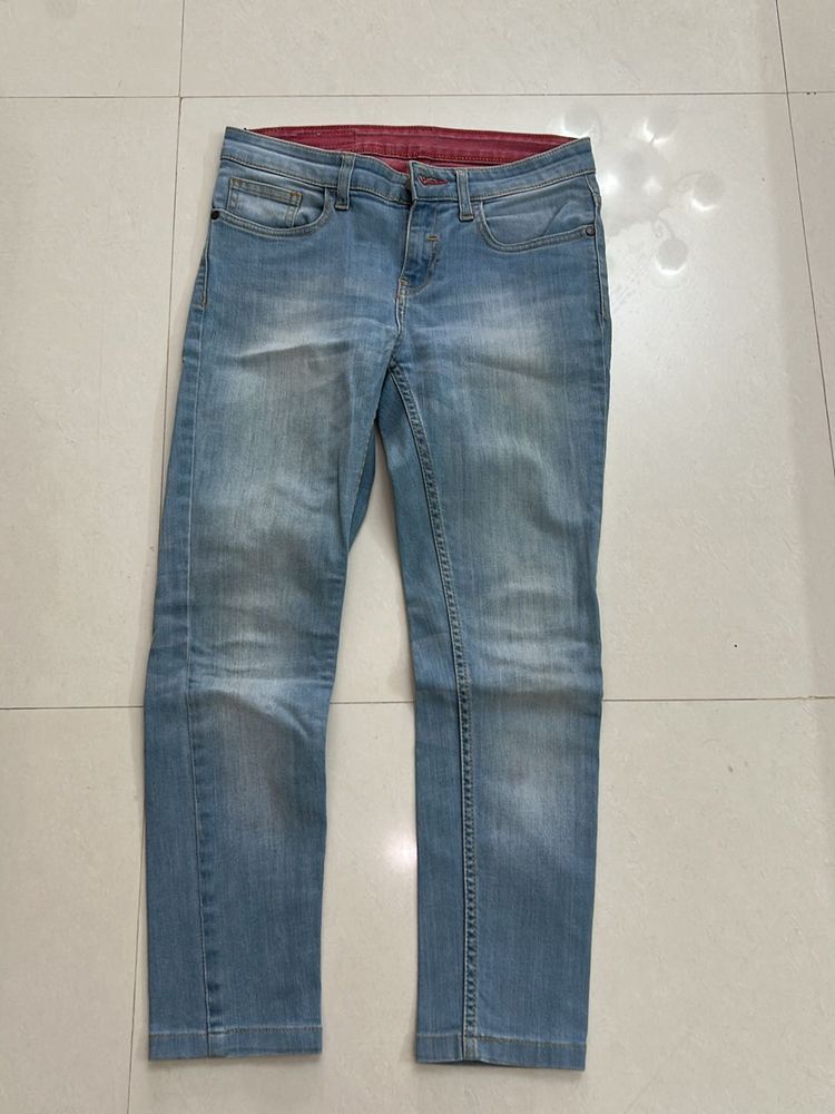 Blue Slim-fit jeans