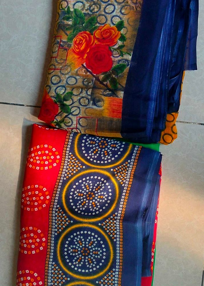 sarees combo of 2.
