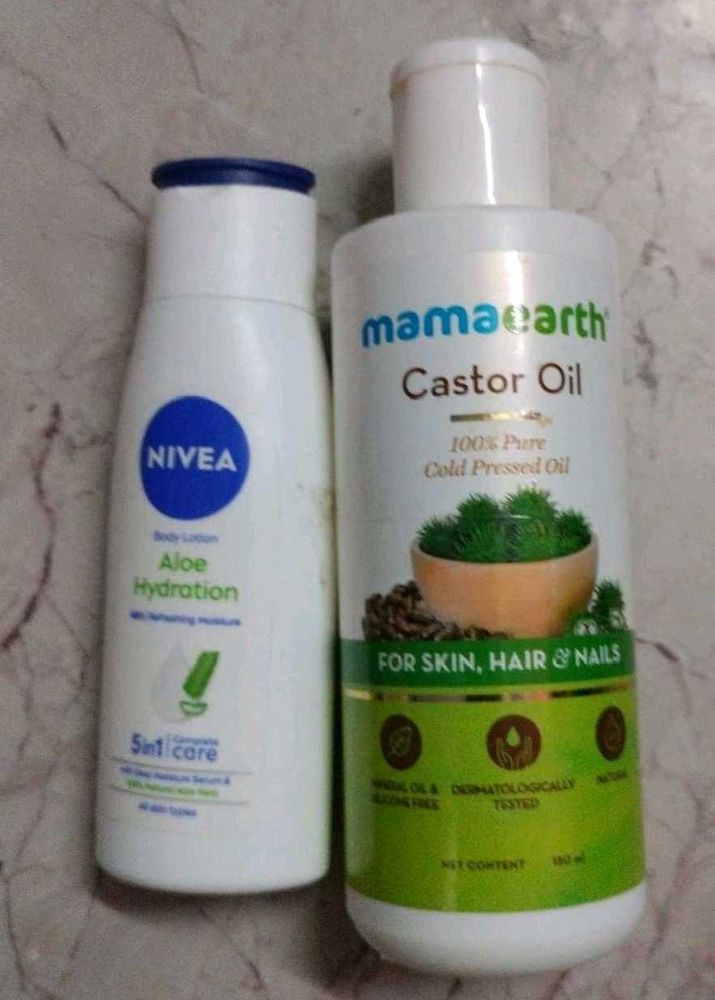 Castor Oil &amp; Body Lotion