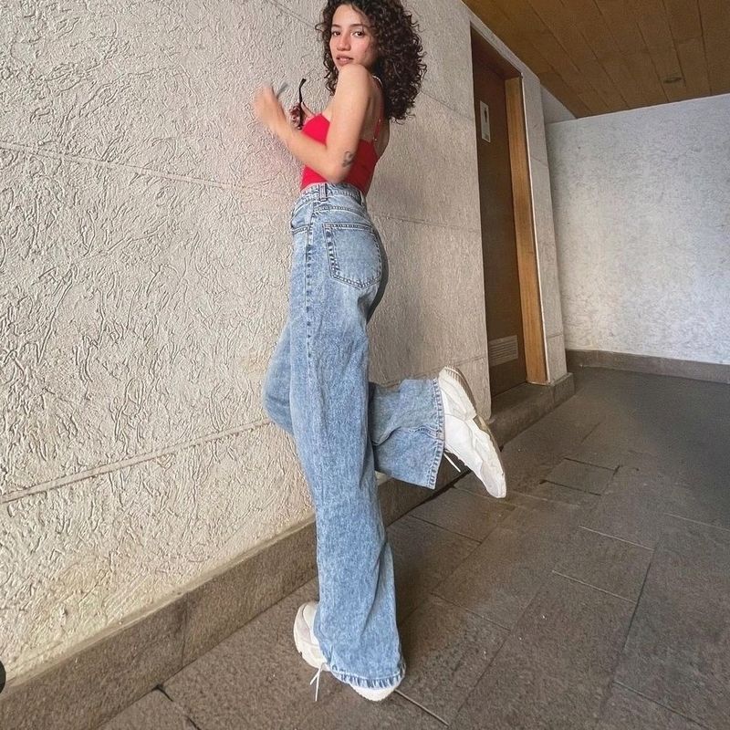 Wide Leg Hight Wiast Jeans
