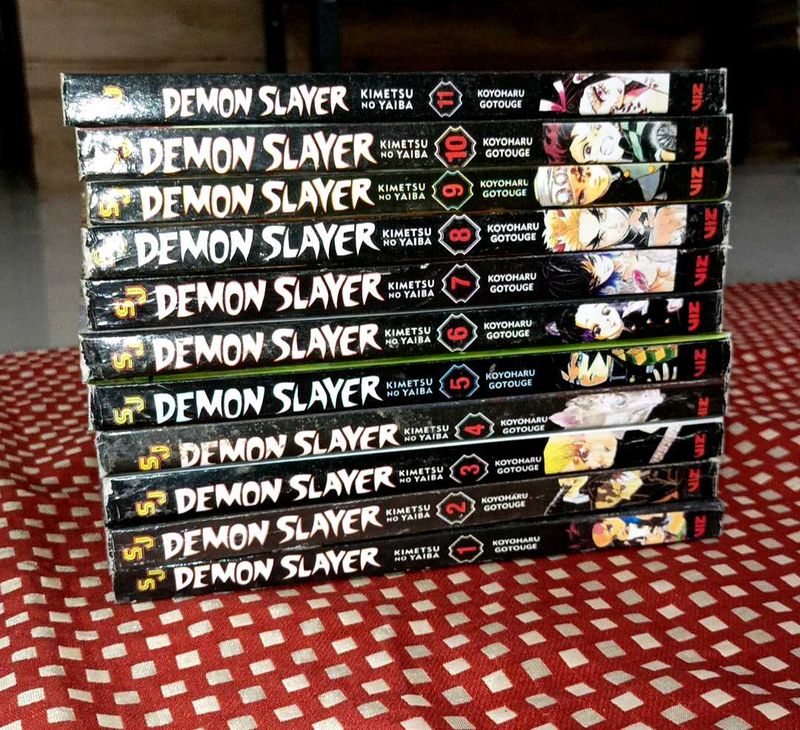 Demon Slayer Manga Set Vol 1-11