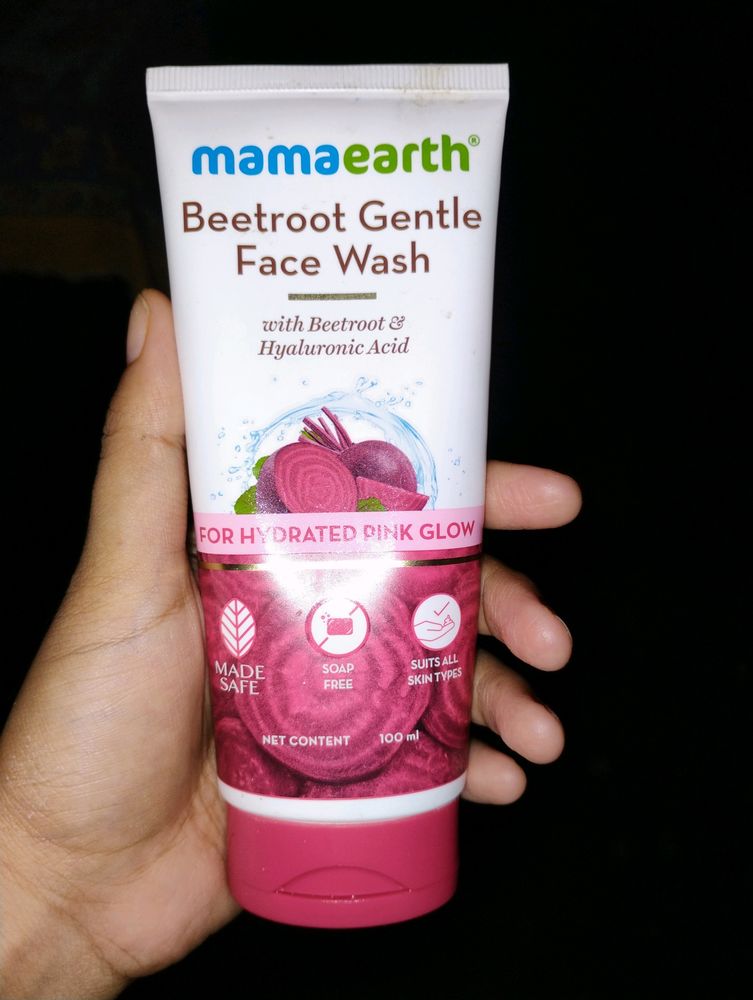 Mamaearth Beetroot Face Wash ..