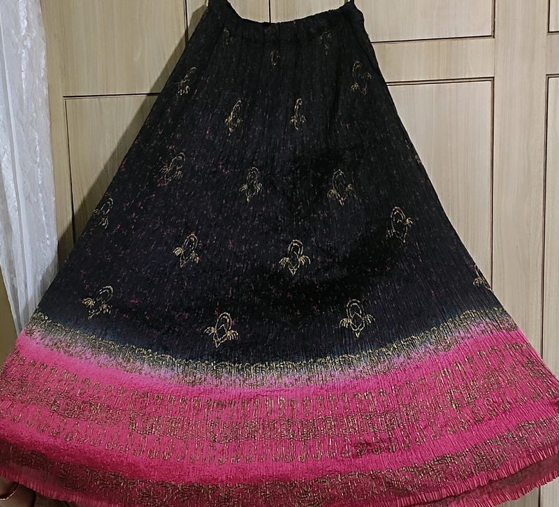 Silk Lehenga And Dupatta