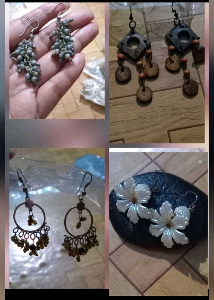 6 Earrings - Assorted Styles