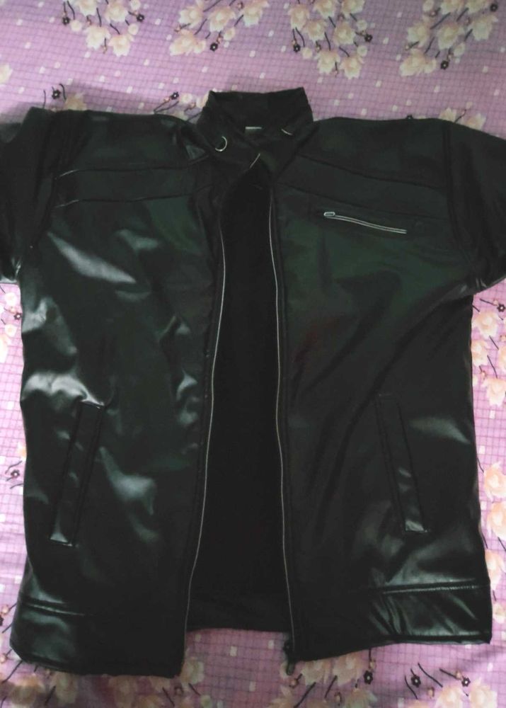 new bought Synthetic leather jacket