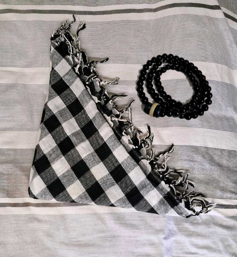 Scarf and Bracelet