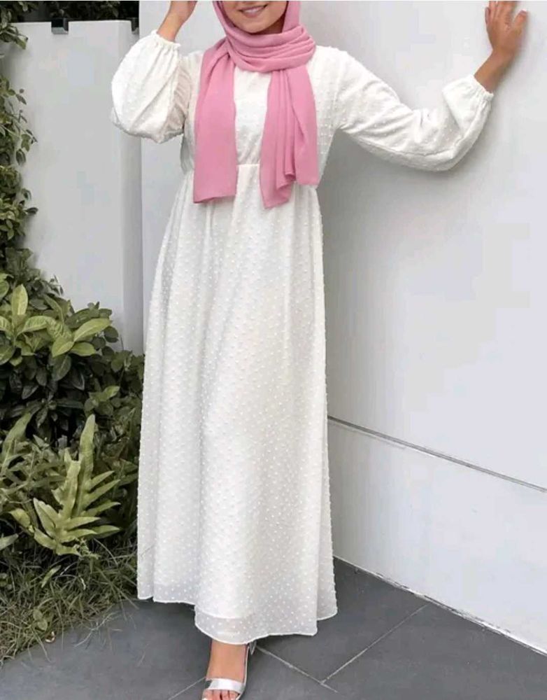 Elegant White Maxi Dress